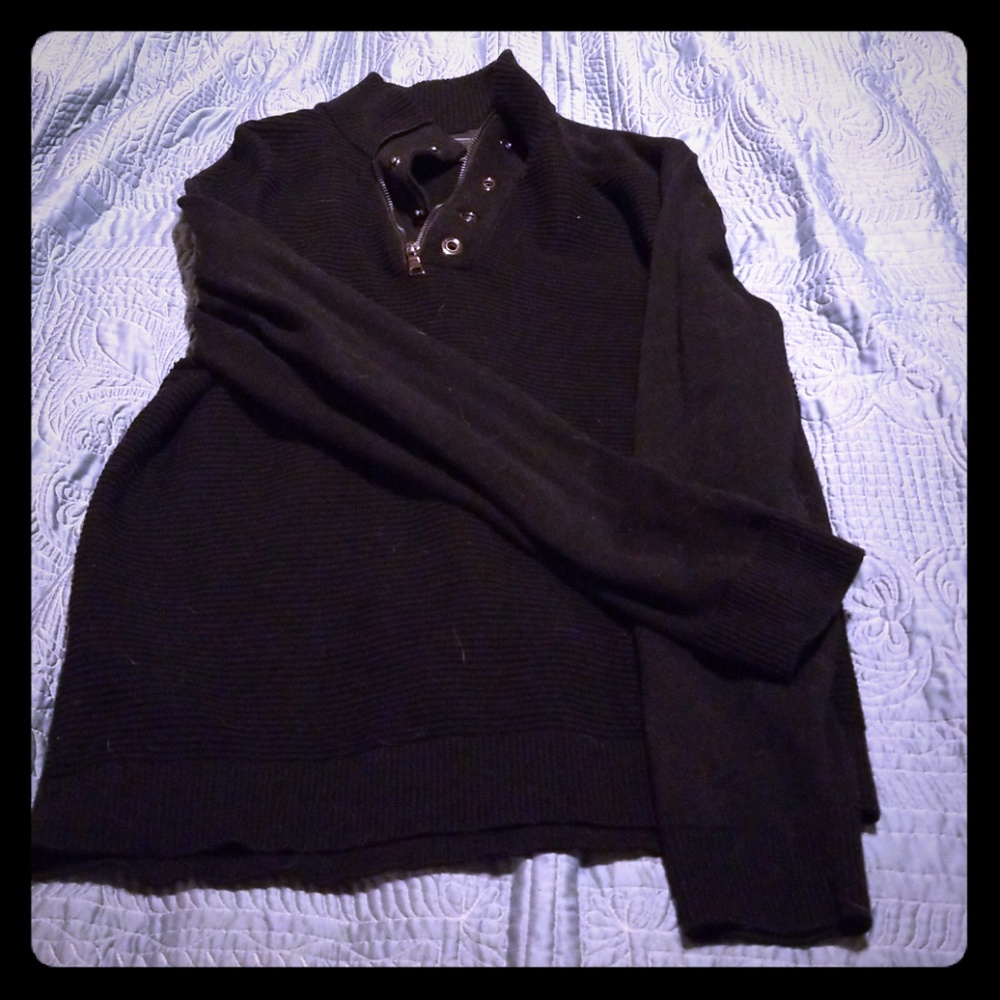 Black sweater